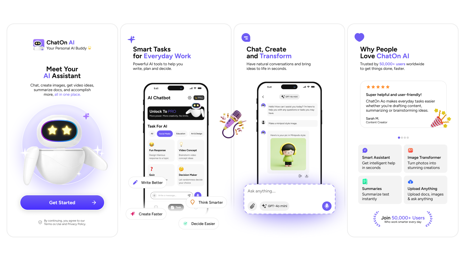ChatOn AI assistant app overview cover